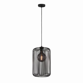 SCHÖNER WOHNEN-Kollektion Cage Hanglamp Zwart, 1-licht