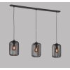 SCHÖNER WOHNEN-Kollektion Cage Hanglamp Zwart, 3-lichts