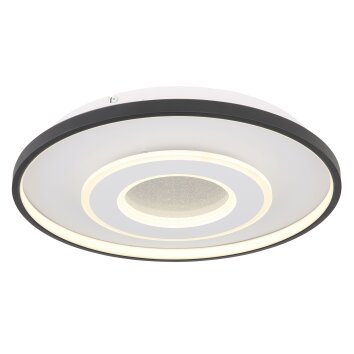 Globo BRIENNA Plafondlamp LED Wit, 1-licht, Afstandsbediening