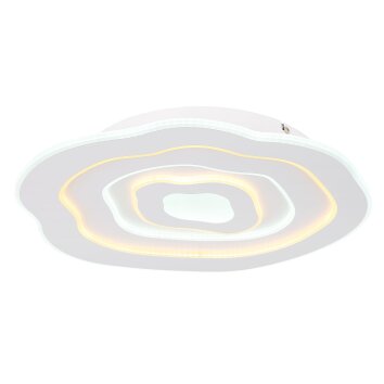 Globo JACKS Plafondlamp LED Wit, 1-licht