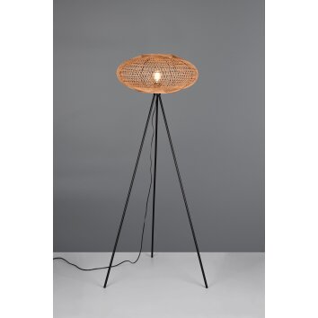 Trio Hedda Staande lamp Zwart, 1-licht