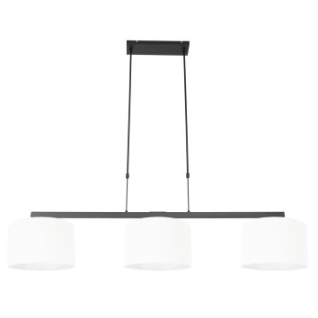 Steinhauer Stang Hanglamp Zwart, 3-lichts