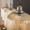 Stripe Hanglamp Grijs, 4-lichts