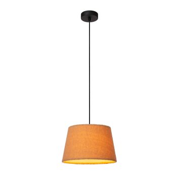 Lucide WOOLLY Hanglamp Zwart, 1-licht