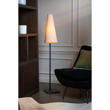 Lucide GREGORY Staande lamp Zwart, 1-licht