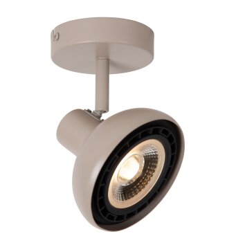 Lucide SENSAS Plafondlamp Beige, 1-licht