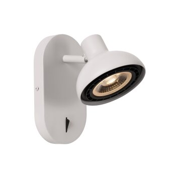 Lucide SENSAS Muurlamp Wit, 1-licht