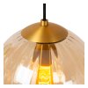 Lucide MONSARAZ Hanglamp Zwart, 3-lichts