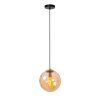 Lucide MONSARAZ Hanglamp Zwart, 1-licht