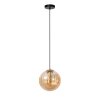 Lucide MONSARAZ Hanglamp Zwart, 1-licht