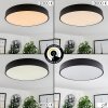 Maho Plafondlamp LED Zwart, 1-licht