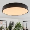 Maho Plafondlamp LED Zwart, 1-licht