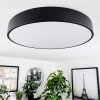 Maho Plafondlamp LED Zwart, 1-licht