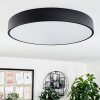 Maho Plafondlamp LED Zwart, 1-licht