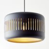 Brilliant Tyas Hanglamp Zwart, 1-licht