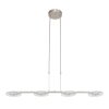 Steinhauer Turound Hanglamp LED Zilver, 4-lichts