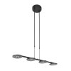 Steinhauer Turound Hanglamp LED Zwart, 4-lichts