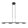 Steinhauer Turound Hanglamp LED Zwart, 4-lichts