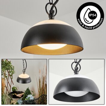 Ancemont Buitenhanglamp LED Zwart, 1-licht