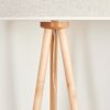 Saladillo Staande lamp Hout licht, Wit, 1-licht