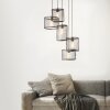 Brilliant Maze Hanglamp Zwart, 5-lichts