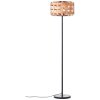 Brilliant Woodline Staande lamp Zwart, 1-licht