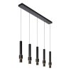 Lucide MARGARY Hanglamp LED Zwart, 5-lichts