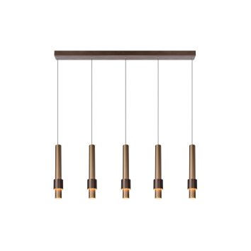 Lucide MARGARY Hanglamp LED Mokka, 5-lichts