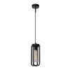 Lucide GARLAND Buiten hanglamp Zwart, 1-licht