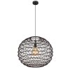 Globo SENNI Hanger Zwart, 1-licht