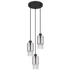 Globo BACKEY Hanger Zwart, 3-lichts