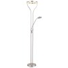 Globo EBRO Uplighter LED Chroom, 1-licht