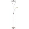 Globo EBRO Uplighter LED Chroom, 1-licht