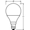 BELLALUX Set van 3 LED E14 3,3 Watt 2700 Kelvin 250 Lumen