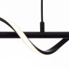 Brilliant Eunice Hanglamp LED Zwart, 1-licht