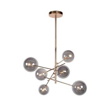 Lucide ALARA Hanglamp LED Goud, 6-lichts