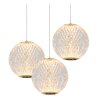 Lucide CINTRA Hanglamp LED Goud, 3-lichts