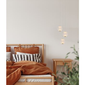 Lucide CINTRA Hanglamp LED Goud, 3-lichts