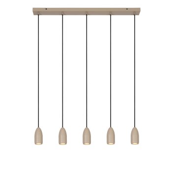 Lucide EVORA Hanglamp Taupe, 5-lichts