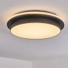 Caucete Buitenshuis plafond verlichting LED Zwart, 1-licht