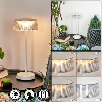 Oundo Tafellamp voor buiten LED Wit, 1-licht