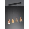 Trio AGUDO Hanglamp Zwart, 4-lichts