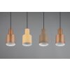 Trio AGUDO Hanglamp Zwart, 4-lichts