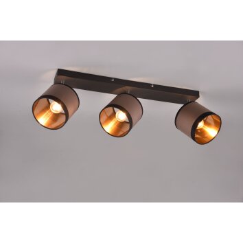 Reality DAVOS Plafondlamp Taupe, 3-lichts