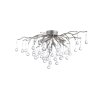 Paul Neuhaus ICICLE Plafondlamp Zilver, 4-lichts