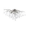 Paul Neuhaus ICICLE Plafondlamp Zilver, 4-lichts