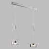 Fischer & Honsel Lavin Hanglamp LED Nikkel mat, 2-lichts