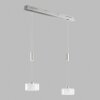 Fischer & Honsel Lavin Hanglamp LED Nikkel mat, 2-lichts