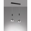 Fischer & Honsel Arosa Hanglamp LED Zwart, 2-lichts