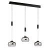 Fischer & Honsel Arosa Hanglamp LED Zwart, 3-lichts